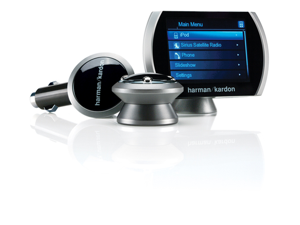 DRIVE + PLAY 2 - Black - iPod Vehicle Interface & Controller with Color Screen - Hero